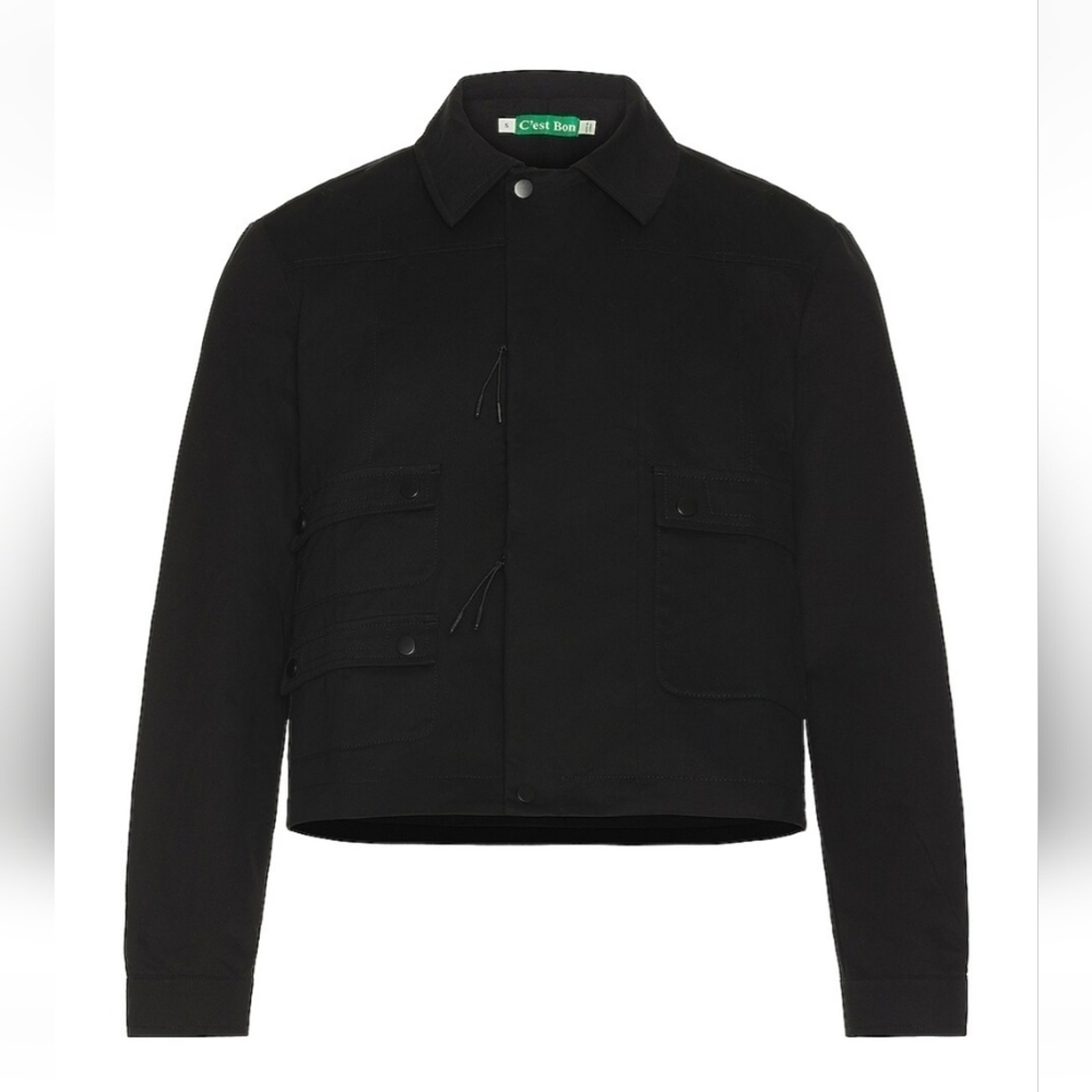 Cest Bon Griot Jacket In Black Men Size Medium